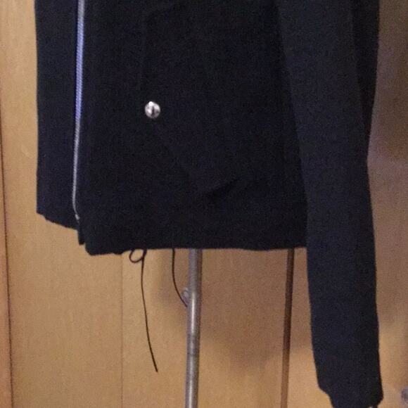 IRO asymmetric black jacket - Picture 3 of 9